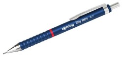 Rotring Tikky Retro Mekanik Kurşun Kalem, Metalik Mavi 0,7 mm - 5