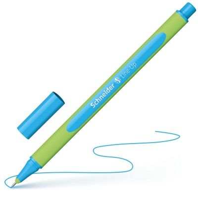 Schneider Fine Liner Kalem, Açık Mavi 0,4 mm - 1