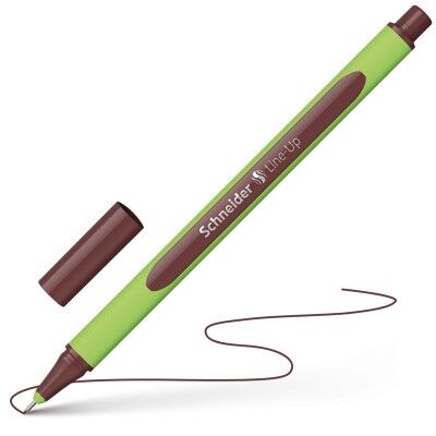 Schneider Fine Liner Kalem, Kahverengi 0,4 mm - 1