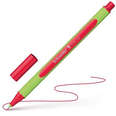 Schneider Fine Liner Kalem, Kırmızı 0,4 mm - 1