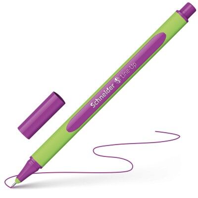 Schneider Fine Liner Kalem, Lila 0,4 mm - 1