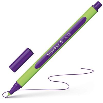 Schneider Fine Liner Kalem, Mor 0,4 mm - 1