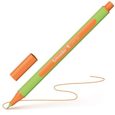 Schneider Fine Liner Kalem, Turuncu 0,4 mm - 1
