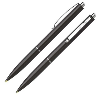 Schneider K15 Basmalı Günlük Tükenmez Kalem, Siyah - SCHNEIDER