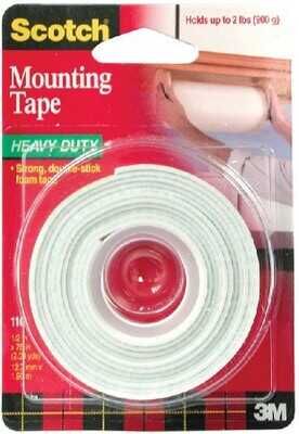 Scotch 110 Çift Tarafli Yapiskan Köpük Bant Rulo - 1