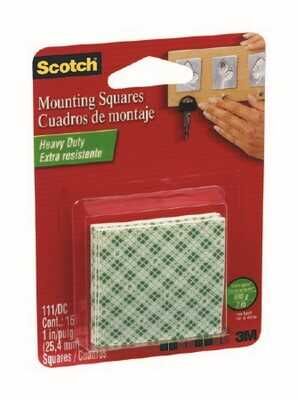 Scotch 111 Çift Tarafli Yapiskan Köpük Bant Kare - 1