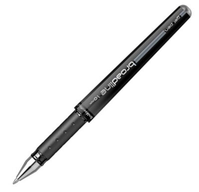Scrikss Office Broadline Jel Kalem 1,0 mm Siyah - 4