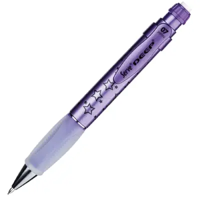 Serve Deep Mekanik Kurşun Kalem, Yıldız Metalik Mor 0,7 mm - 1