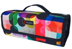 Skear Skaer X-Case Dört Gözlü Kalem Kutusu Desenli M:1 XC-99 - SKAER APEX