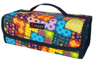 Skaer Apex X-Case Dört Gözlü Kalem Kutusu Desenli M:3 XC-99 - 1