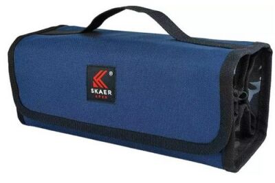 Skaer Apex X-Case Dört Gözlü Kalem Kutusu Lacivert XC-05 - 1