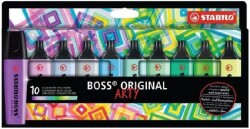 Stabilo 70/10 Boss Original Fosforlu Kalem Soğuk Renkler 10 Lu Set 