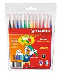 Stabilo Keçeli Boya Kalem Takımı Power 12 Renk - STABILO