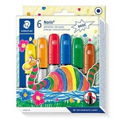 Staedtler Mum Boya Takımı Çevirmeli Jel 6 Renk - 1