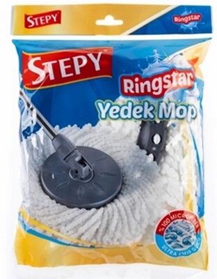 Stepy Microfiber Yuvarlak Mop Yedek - 1