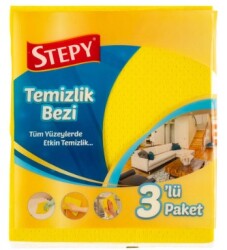 Stepy Temizlik Bezi 3 lü - STEPY