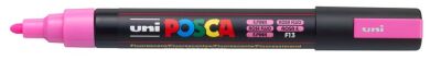 Uni-Ball Posca PC-5M 1.8-2.5 mm Su Bazlı Poster Markörü Floresan Pembe - 2