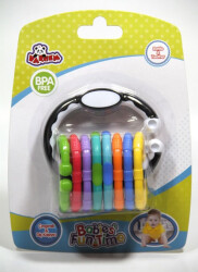 Vardem Çıngırak Seti Diş Kaşıyıcılı M:1 - VARDEM OYUNCAK