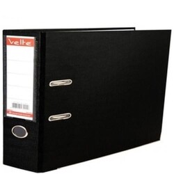 Velte Plastik Kalsör Telgraf Geniş, Siyah - VELTE