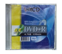 WitCD Kutulu DVD+R 4,7 GB / 120 Min - 1