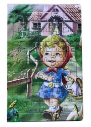 Yapboz Boyamalı 20x30 cm 50 Parça M:1 - OFİSKUTUM