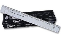 Yıldızlar Mercekli Plastik Cetvel 30 cm - YILDIZLAR