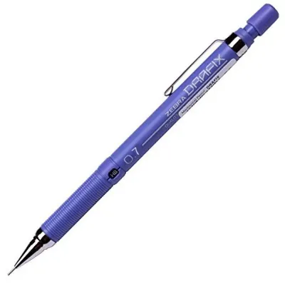 Zebra Drafıx Mekanik Kurşun Kalem, Mor 0,7 mm - 1