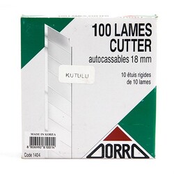 Zorro 1404 Maket Bıçak Yedeği Geniş Tüp 10 lu - ZORRO